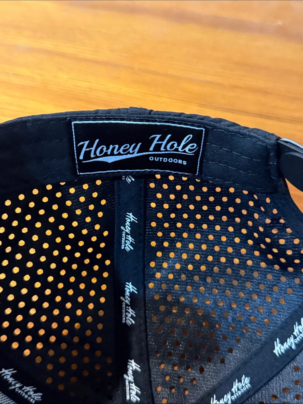 Men's Black Honey Hole Outdoors Hat